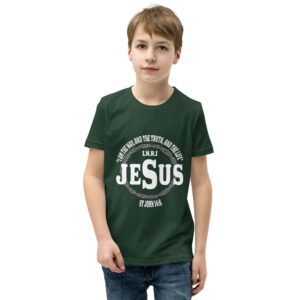 jesus the way, truth and light children's christian t shirt
