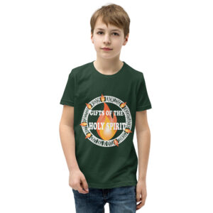 gifts of the holy spirit children's christian t shirt