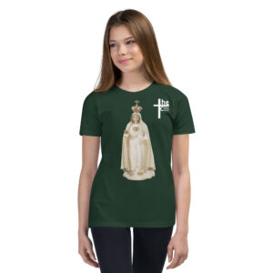 our lady of fatima children's t shirt