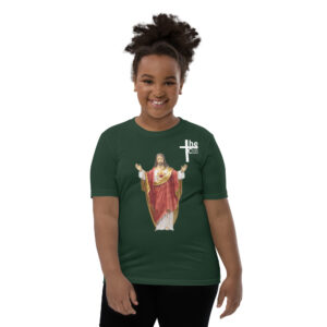 sacred heart of jesus children's t shirt