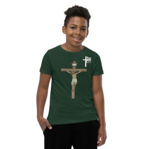 jesus crucified children's t shirt