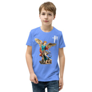 st michael archangel (colour) children's t shirt