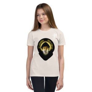 st charbel's pray for us children's t shirt