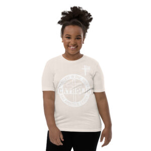 i believe in one, holy, catholic and apostolic church children's t shirt