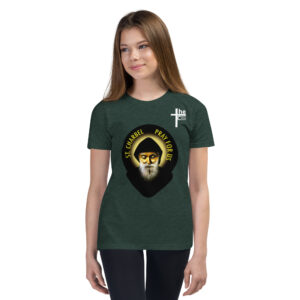 st charbel's pray for us children's t shirt