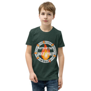 gifts of the holy spirit children's christian t shirt