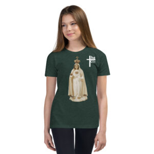 our lady of fatima children's t shirt