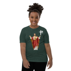 sacred heart of jesus children's t shirt