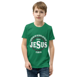 jesus the way, truth and light children's christian t shirt