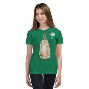 our lady of fatima children's t shirt