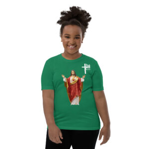 sacred heart of jesus children's t shirt