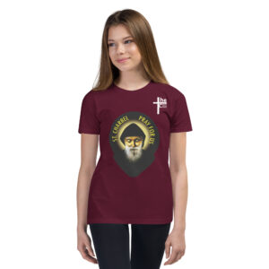 st charbel's pray for us children's t shirt