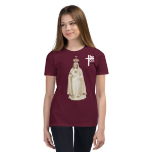our lady of fatima children's t shirt