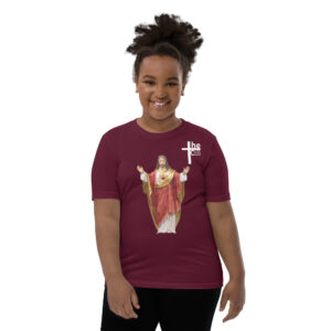 sacred heart of jesus children's t shirt