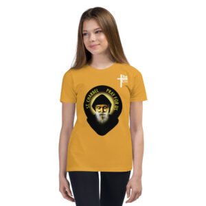 st charbel's pray for us children's t shirt