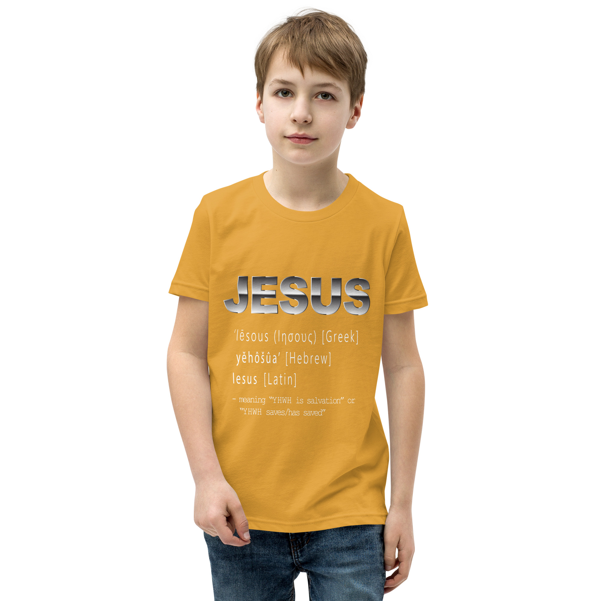 jesus name children's christian t shirt jesus name children's christian t shirt
