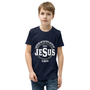 jesus the way, truth and light children's christian t shirt