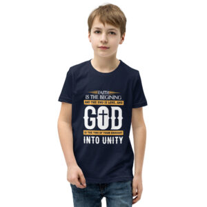 faith and love children's christian t shirt
