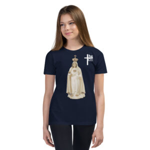 our lady of fatima children's t shirt