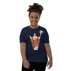 sacred heart of jesus children's t shirt