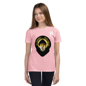 st charbel's pray for us children's t shirt