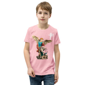 st michael archangel (colour) children's t shirt
