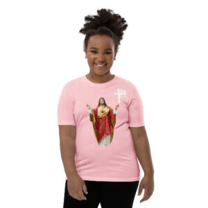 sacred heart of jesus children's t shirt