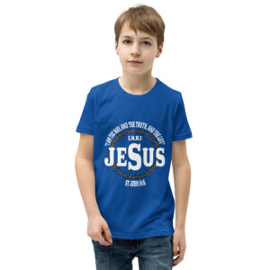 jesus the way, truth and light children's christian t shirt