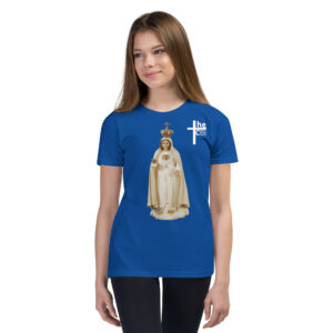 our lady of fatima children's t shirt