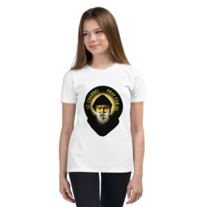 st charbel's pray for us children's t shirt