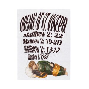 st joseph's dreams velveteen plush blanket
