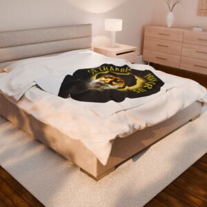 st charbel pray for us velveteen plush blanket