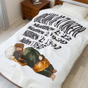 st joseph's dreams velveteen plush blanket