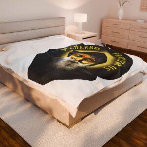 st charbel pray for us velveteen plush blanket
