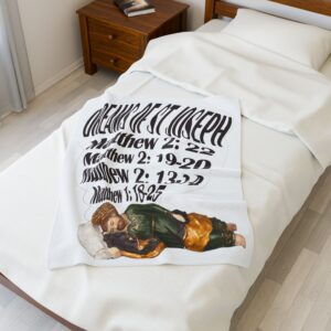 st joseph's dreams velveteen plush blanket