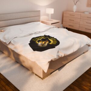 st charbel pray for us velveteen plush blanket