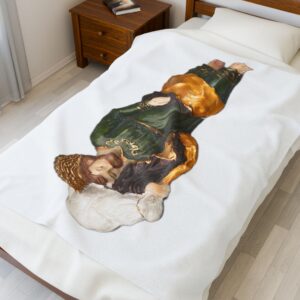 st joseph dream velveteen plush blanket