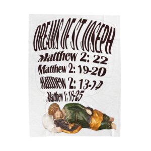 st joseph's dreams velveteen plush blanket
