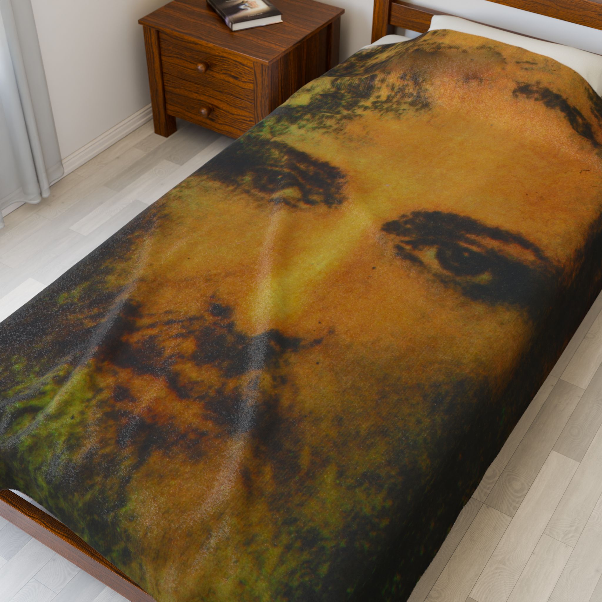 face of jesus velveteen plush blanket face of jesus velveteen plush blanket