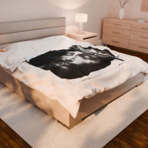 crowing with thorns velveteen plush blanket