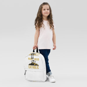 rock solid catholic backpack