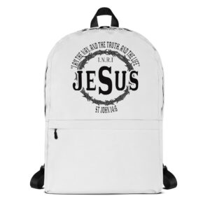 i am the way, the truth and the life backpack