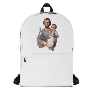 st joseph and the child jesus backpack