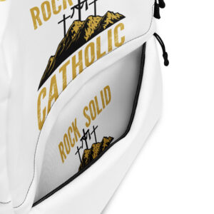 rock solid catholic backpack