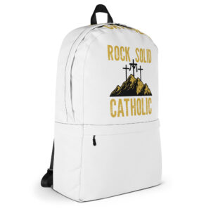 rock solid catholic backpack