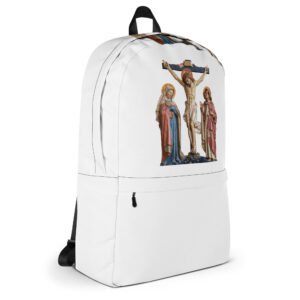 crucifixion scene backpack