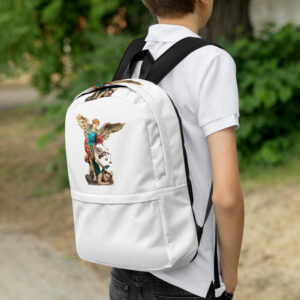 st michael archangel backpack