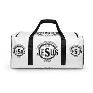 i am the way, the truth and the life duffle bag