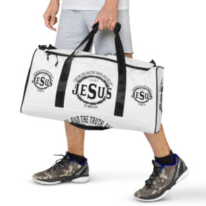 i am the way, the truth and the life duffle bag