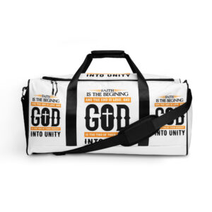 faith and love duffle bag